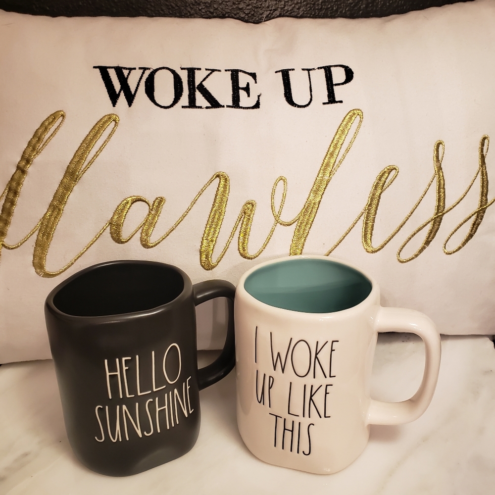 ♡RAE DUNN♡ set of 2 mugs